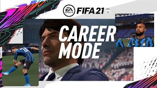 ANTONIO CONTE x FIFA 21 CAREER MODE | "The secret to success is to always work hard!" 🎮⚫🔵?? [SUB ENG]
