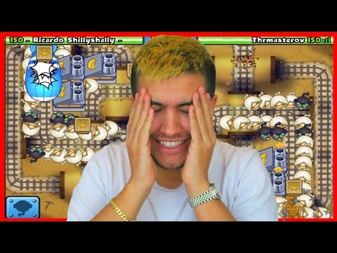COPY CAT HACKER?! - Bloons TD Battles Funny Strategy
