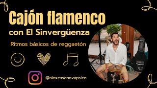 Tutorial cajón flamenco, ritmos básicos de reggaeton