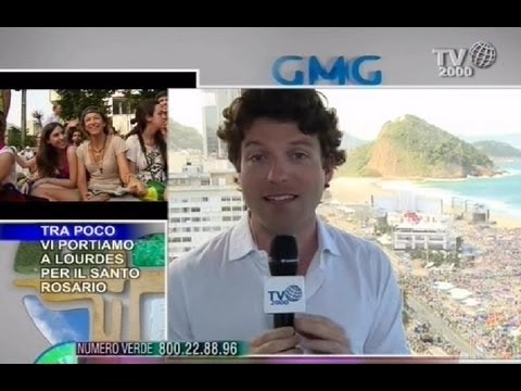GMG2013 Brasile, tra poco la veglia sulla spiaggia di Copacabana