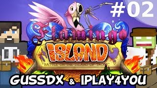 Flamingo Island #02 - Gussdx & Iplay4you - minecraft, fr, hd