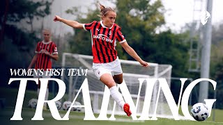 Rossonere Training in Home Kit | Women's First Team