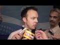 2011 Ford World Men's Curling Championship - Draw 15 Media Scrum