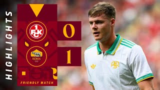 KAISERSLAUTERN 0-1 ROMA | FRIENDLY MATCH HIGHLIGHTS ⚽️