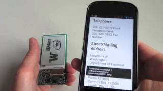 Wirelessly Powered E-ink Display Tag using NFC