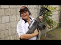 Test shots with the USAS-12 Automatic Shotgun