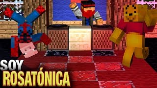 SOY ROSATÓNICA | MINECRAFT CON MACU Y LUH