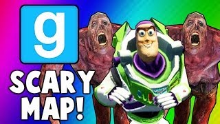 Gmod Scary Maps 4 - Used Condom Puzzle, Early Halloween! (Garry's Mod Funny Moments)