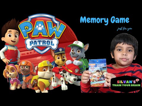 PAW PATROL Memory Match Game | Kids fun Memory Game | How to Improve Kids Memory