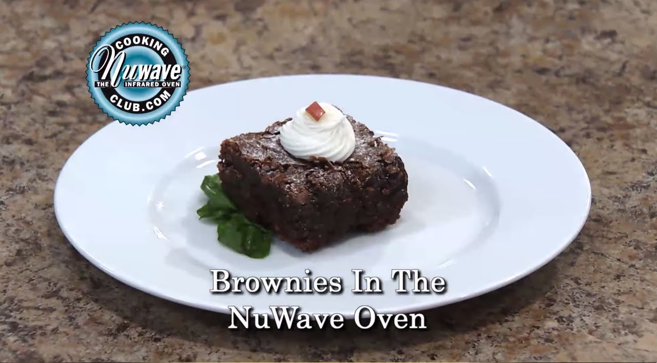 How to bake brownies in a NuWave Oven YouTube
