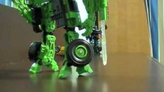 Transformers Alternity Super Black Convoy vs Long Haul Stopmotion Short