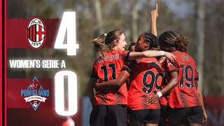 Dompig, Ijeh and Vigilucci FOUR the win | AC Milan 4-0 Pomigliano | Women’s Serie A Highlights