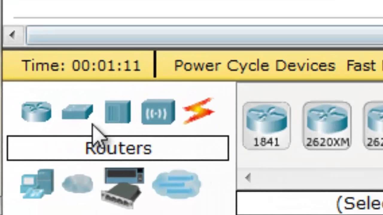 CISCO Packet Tracer Tutorial - Software Interface Introduction ...