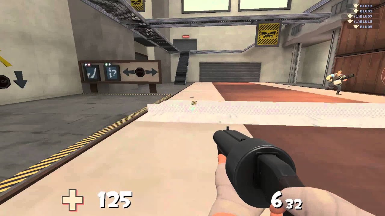 TR_Walkway_RC2 - Walkway Demonstration - Team Fortress 2 Training Map ...