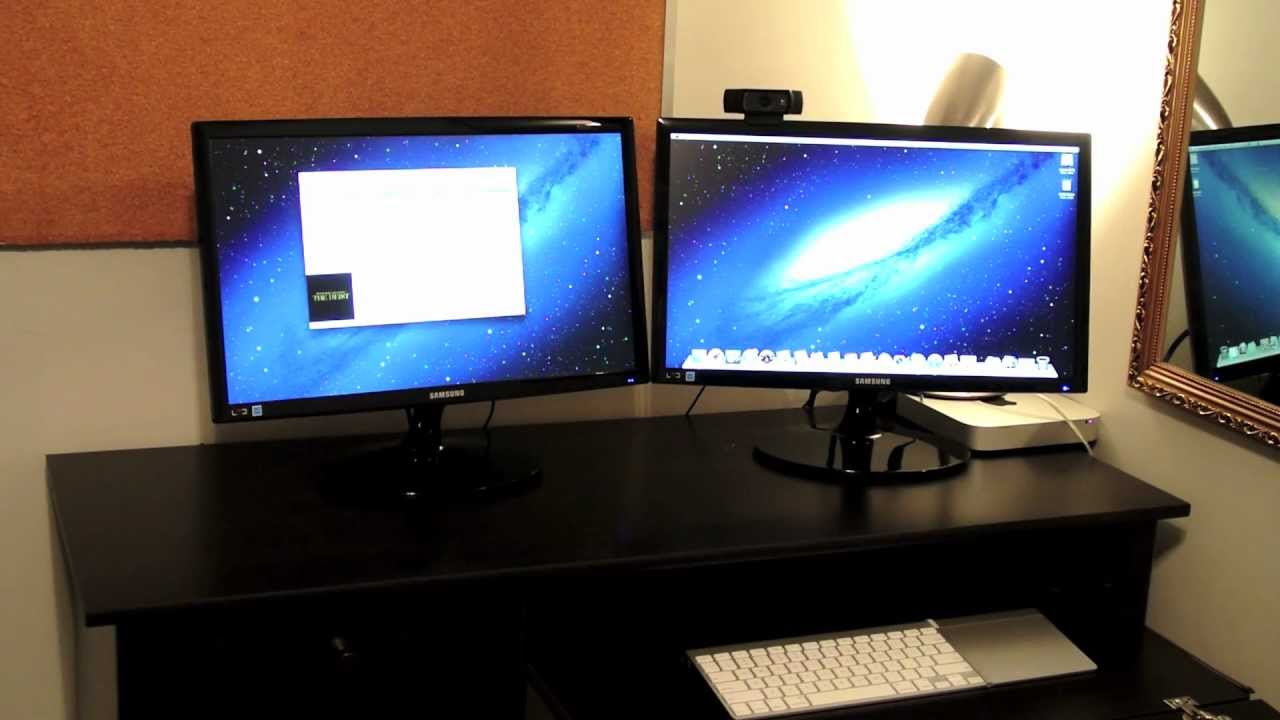 mac mini 2 monitors hdmi