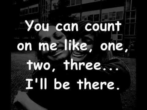 letra bruno mars count on me