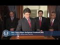Rick Perry 'Religious Freedom Does Not Mean Freedom From Religion'