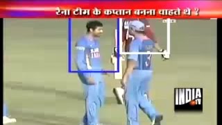 What made Raina and Jadeja to fight ?