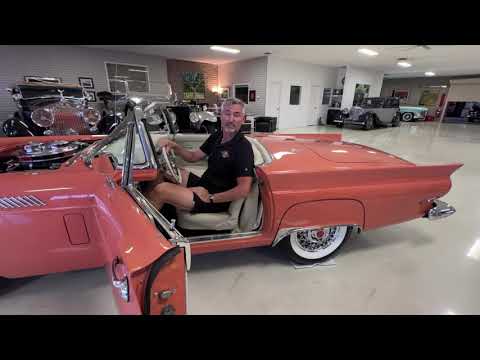 video 1957 Ford Thunderbird E-Code