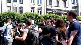 Arrest at Pro Life Rally July 6th 2013