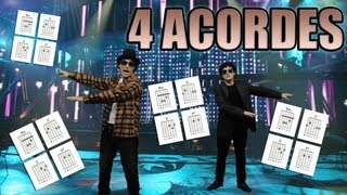 4 ACORDES || O plágio da desgraça || Não Famoso