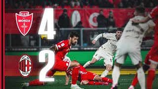 Defeat on the road | Monza 4-2 AC Milan | Highlights Serie A