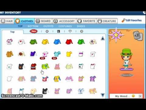 My Super Cool Rare Fantage Inventory 2008-2012!