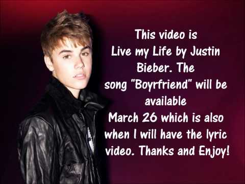 Justin Bieber- Boyfriend Lyrics [NEW SONG 2012]