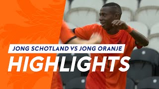 Highlights Scotland - Netherlands (Youth) 1-6 EC-qualification