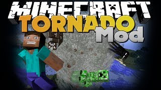 Minecraft Mod - Tornado Mod - New Items and Weather (Destroy Kings Landing)