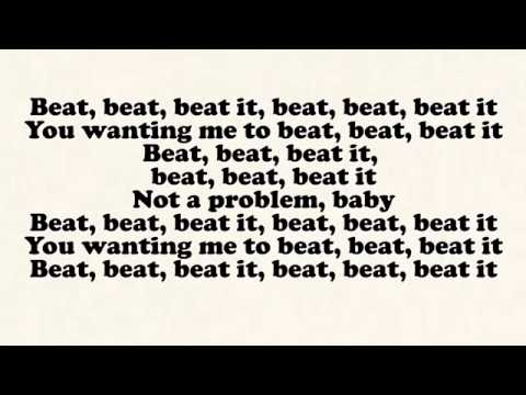 Sean Kingston - Beat It ft. Chris Brown & Wiz Khalifa (Lyrics On Screen