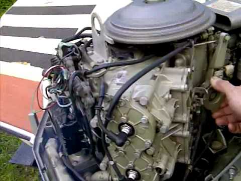 1970 evinrude 85 hp - YouTube wiring diagram for 1989 evinrude 100hp 