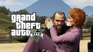 GTA V #34 - Epicidade com Franklin, Michael e Trevor! (GTA 5 em Português PT-BR)