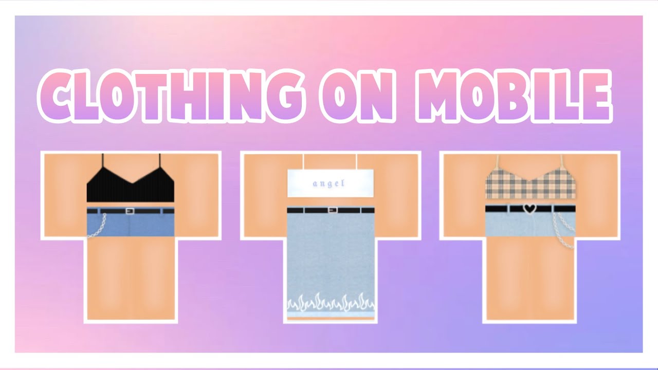 How To Make Clothes On Roblox On Ipad