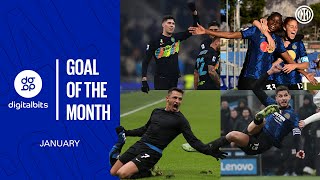 GOAL OF THE MONTH | January 2021 | "An outrageous finish!" "La zona Inter!"⚽⚫🔵?
