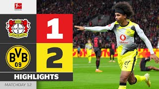 Two Headers For The Win! | BAYER 04 LEVERKUSEN — BORUSSIA DORTMUND | Highlights | Bundesliga