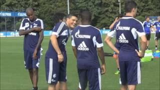 First FC Schalke Training with Kevin Prince Boateng