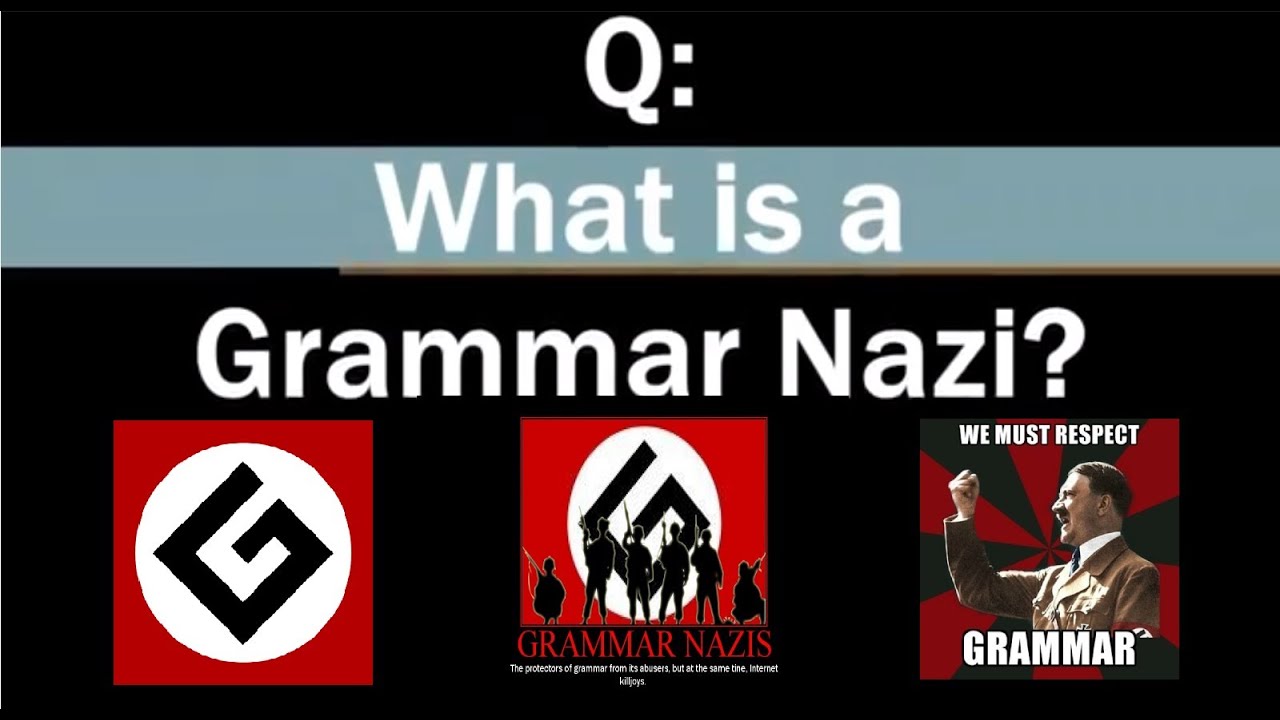 punctuation nazi