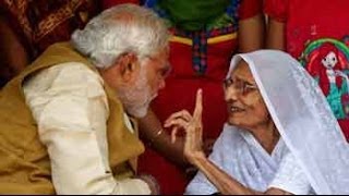 Election Results 2014: armed with massive victory, Narendra Modi meets his mother