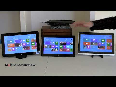 Microsoft Surface Pro, Samsung ATIV Smart PC Pro 700T, Acer Iconia W700 Comparison Smackdown