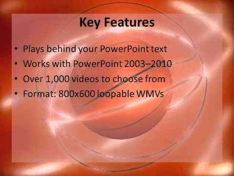 video powerplugs: backgrounds