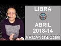 Video Horscopo Semanal LIBRA  del 1 al 7 Abril 2018 (Semana 2018-14) (Lectura del Tarot)