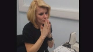 Emotional moment deaf woman hears for the first time ever