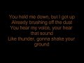 Katy Perry Roar Lyrics