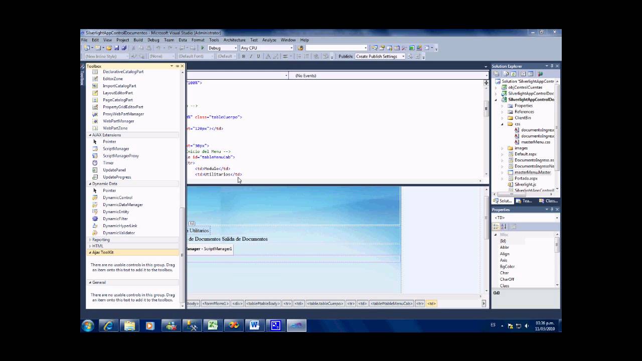 Instalacion de Ajax ToolKit en Visual Studio 2010.wmv - YouTube