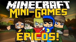 Minecraft: MINI-GAMES ÉPICOS!