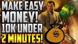 GTA 5 Online: How To Make Easy Money On Multiplayer! How To Make $10k Cash In Under 2 Minutes!