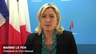 Marine Le Pen alerte les Français : "Nos libertés sont en péril !"