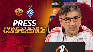 🟨? LIVE🟥?? LA CONFERENZA STAMPA DI IVAN JURIC E TOMMASO BALDANZI IN VISTA DI ROMA-DYNAMO KYIV