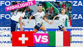 Highlights: Svizzera-Italia 0-1 | Femminile | UEFA Women’s Nations League